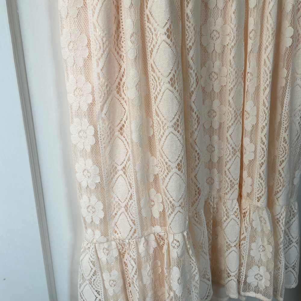 Torrid NWOT Lacie Soft Peachy Pink Dress 18 Curvy Plus Size 🍭 Valentines - Picture 4 of 6
